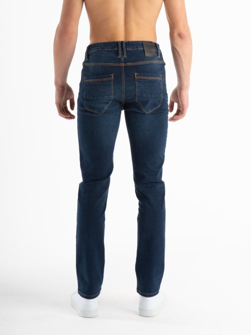 Luke 1977 Freddie Fast Straight Leg Blue Wash Jeans Blue