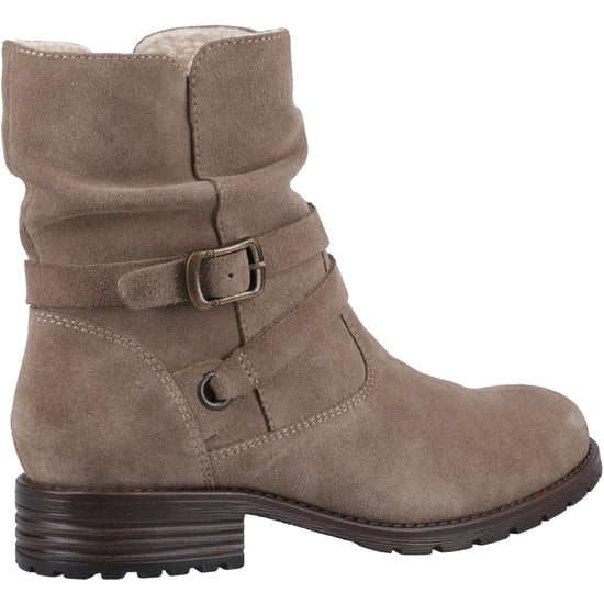 Hush Puppies Piper Leather Women's Taupe Boots - Image 2
