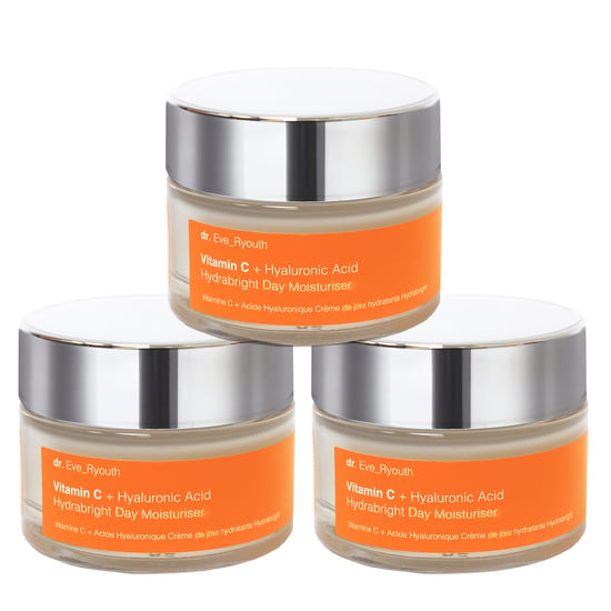 3 x Vitamina C + Ácido Hialurónico Hidratante Diurno 50ml - Image 1