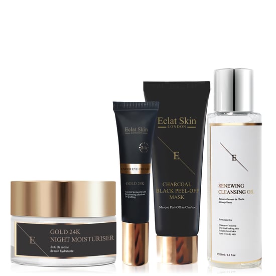 Anti-Wrinkle Night Moisturiser 24K Gold + Under Eye Cream 24K Gold + Face Mask + Renewal Cleansing Oil 100ml