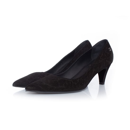 suede kitten heel - Image 1