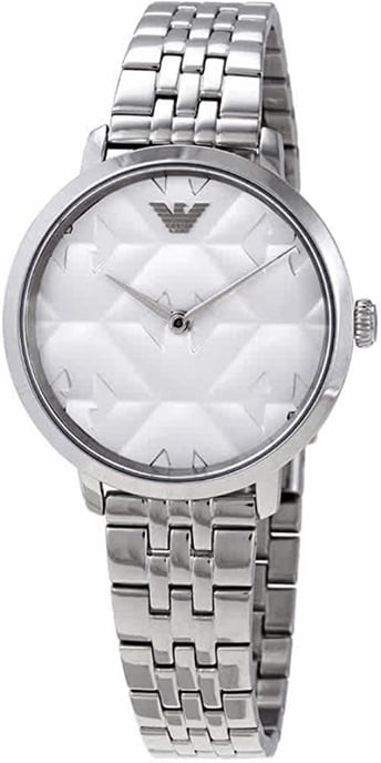 Emporio Armani Reloj de mujer Cuarzo plateado - Image 1