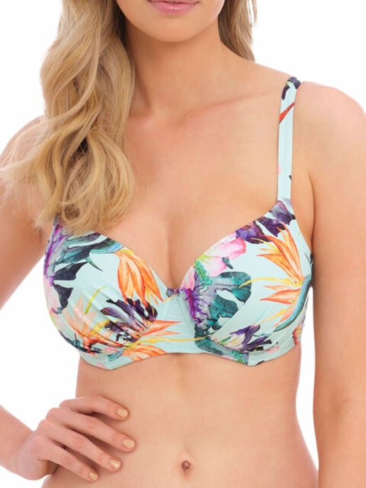 Paradiso Gathered Full Cup Bikini Top - Image 1