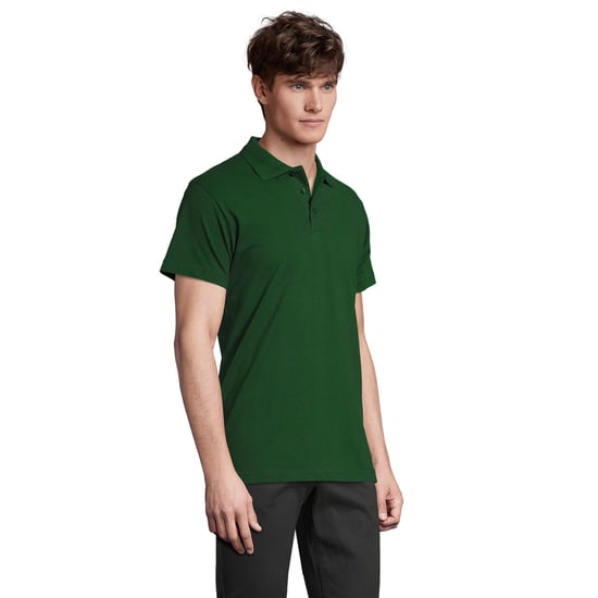 SOLS Mens Spring II Polo Shirt (Golf Green) - Image 3