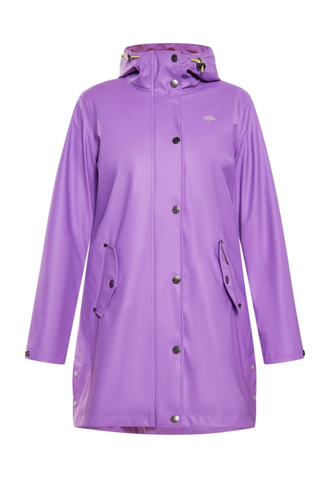 Schmuddelwedda raincoat women purple - Image 1