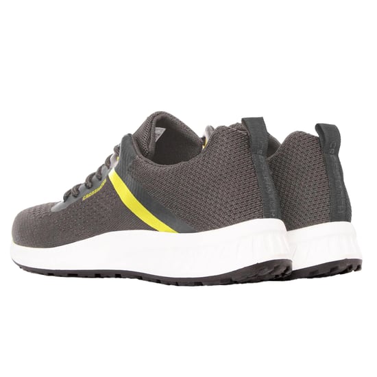 Crosshatch Mens Kamran Trainers (Grey) - Image 2