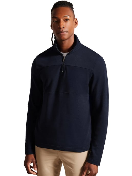 Ted Baker | Jersey de manga larga y media cremallera para hombre - Gazine - Image 1