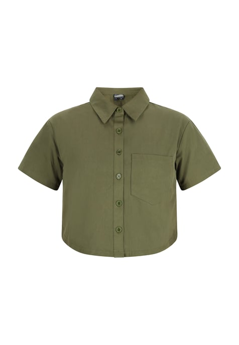 Dreimaster Blouse women olive - Image 1