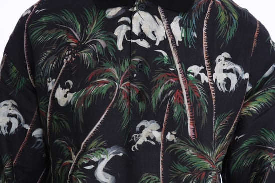 Camisa de Manga Corta Negra Volcán Sicilia de Dolce & Gabbana - Image 6