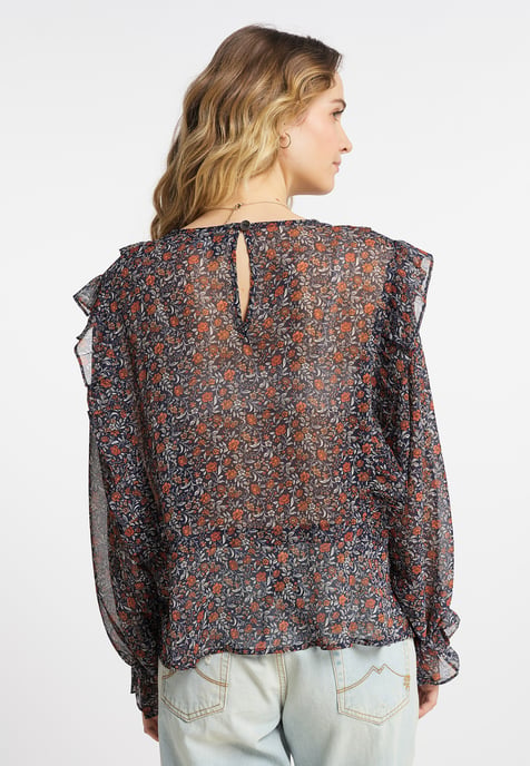 DreiMaster Vintage long sleeve blouse eyota - Image 3