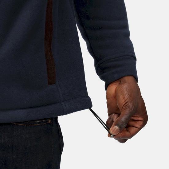 Regatta Mens Faversham Full Zip Fleece Jacket (Navy)