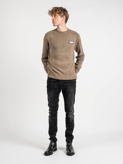 Les Hommes Suéter del hombre beige - Image 5
