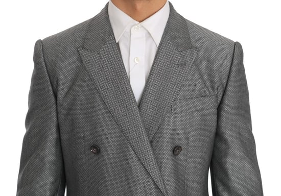Traje Slim Fit Negro Stretch con Cristales Abeja de Dolce & Gabbana - Image 2