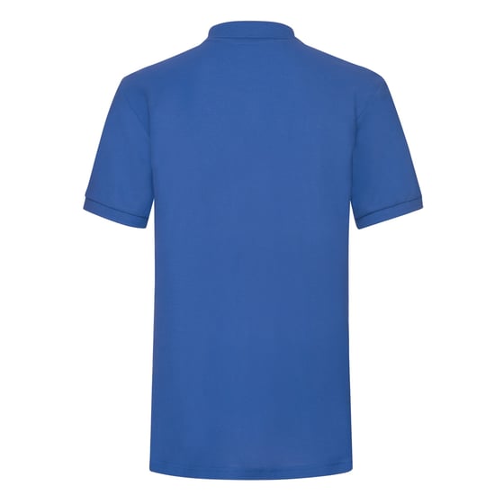 Fruit of the Loom Mens Polycotton Pique Heavy Polo Shirt (Royal Blue) - Image 2