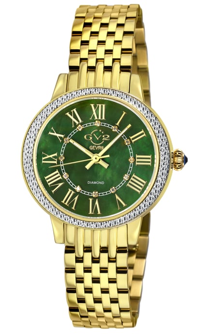 Reloj Astor III con Dial de MOP, Cuarzo Suizo, Acero Inoxidable y Diamantes - Image 1