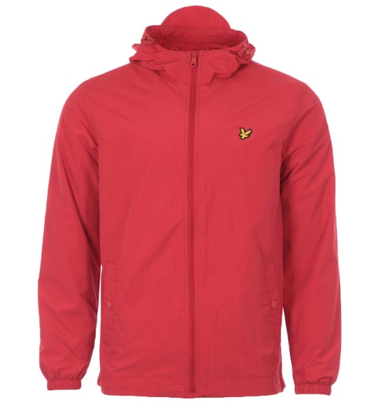 Chaqueta ligera roja Gala de Lyle & Scott - Image 1