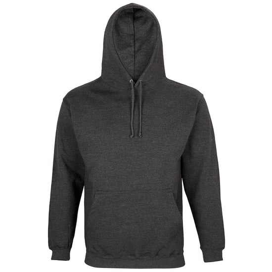 SOLS Unisex Adult Condor Hoodie (Charcoal Melange) - Image 1