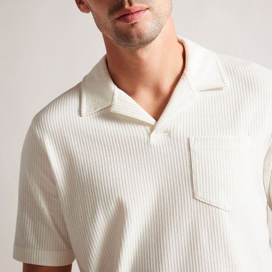Men's Ted Baker Arkes Regular Fit Polo Shirt in White