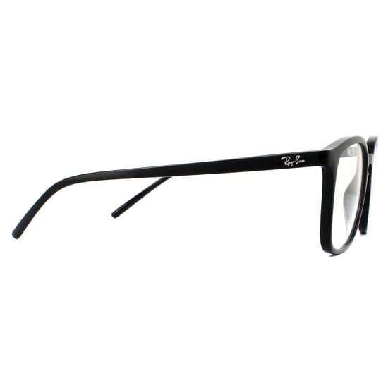 Montura de Gafas Ray-Ban Cuadrada Negra Unisex para Mujeres - Image 4