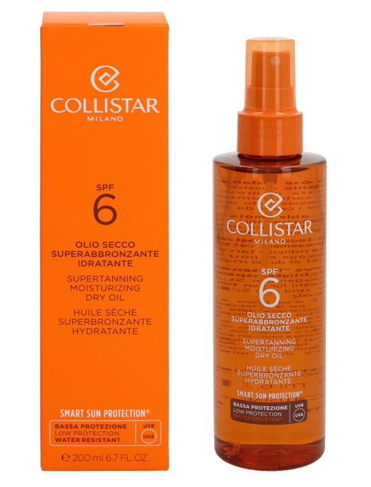 Collistar Supertanning Moisturizing Dry Oil SPF6 200ml - Image 1