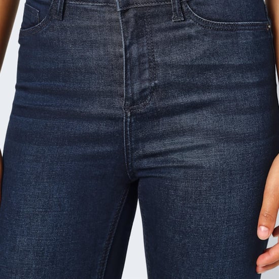 Noisy May Women's Skinny Fit Jeans Dark Wash