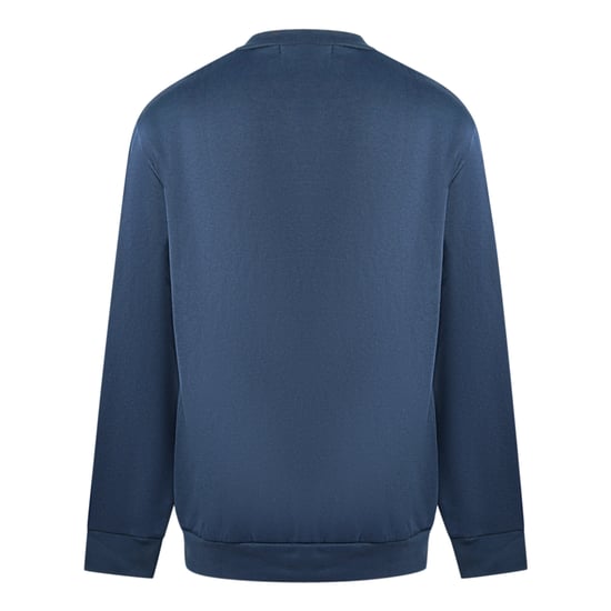 Jersey azul marino con logo impreso de Cavalli Class - Image 2