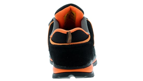 Tradesafe Raft Men's Leather Safety Trainers Black