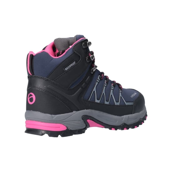 Cotswold Abbeydale Mid Softshell Women's Navy/Black/Fuchsia Hiking Boots - Image 2