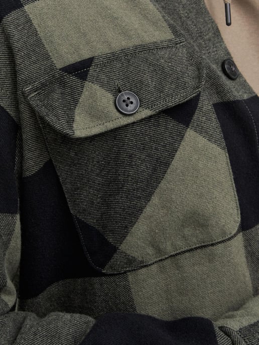 Produkt Dean Check Overshirt Verde - Image 2