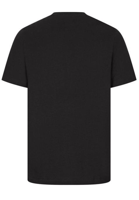 Camiseta negra con logo Court Swoosh de Nike para hombre - Image 2