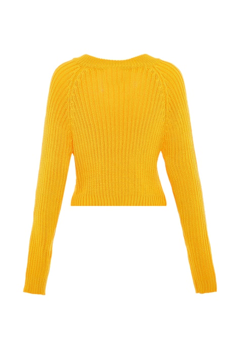 Mymo Pullover women yellow - Image 2