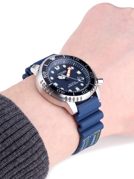 Citizen Promaster Marine Diver Men's Blue Watch BN0151-17L - Image 4