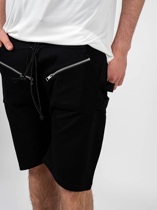 La Haine Inside Us Bermudas Estinti Unisex del hombre negro - Image 4