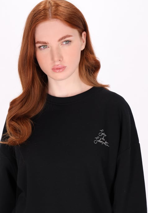 Dreimaster Sweatshirt women black - Image 5