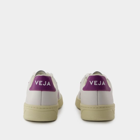 Zapatillas V-12 - Veja - Piel - Blanco Cosmos - Image 2