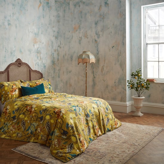 EW by Edinburgh Weavers Morton Floral Premium Cotton Sateen Duvet Cover Set