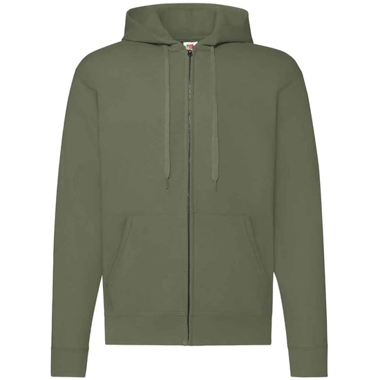 Fruit of the Loom Unisex Adult Classic Hoodie (Classic Olive) - Image 1