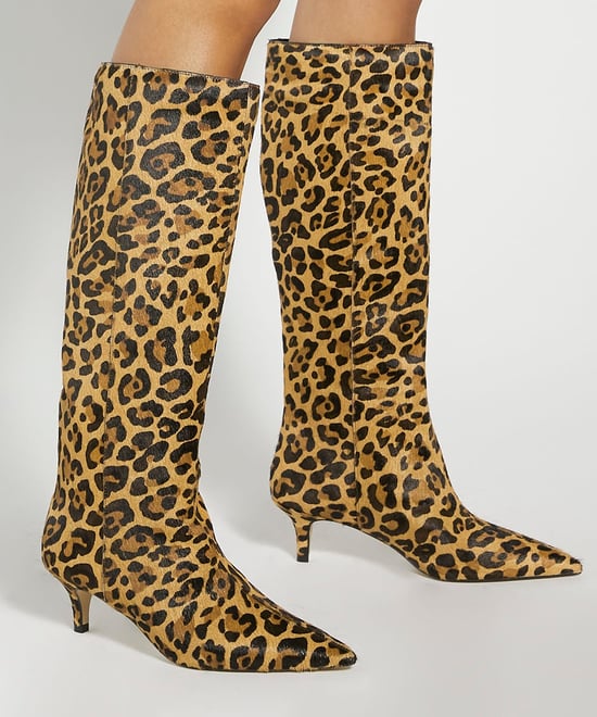 Dune Ladies Smooth - Kitten-Heeled Knee-High Boots