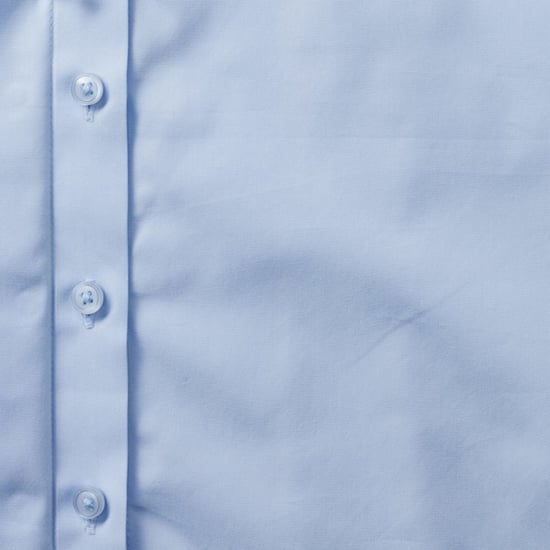 Russell Ladies/Womens Stretch Moisture Management Work Shirt (Bright Sky) - Image 3