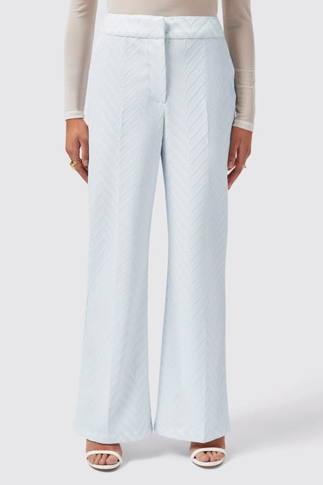 Iris Slim Fit Blue Trouser
