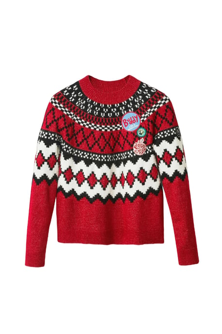Jersey Rojo de Mujer Desigual - Image 1