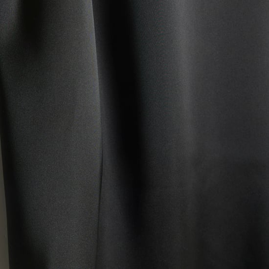River Island Womens Blouse Black Satin Off Shoulder