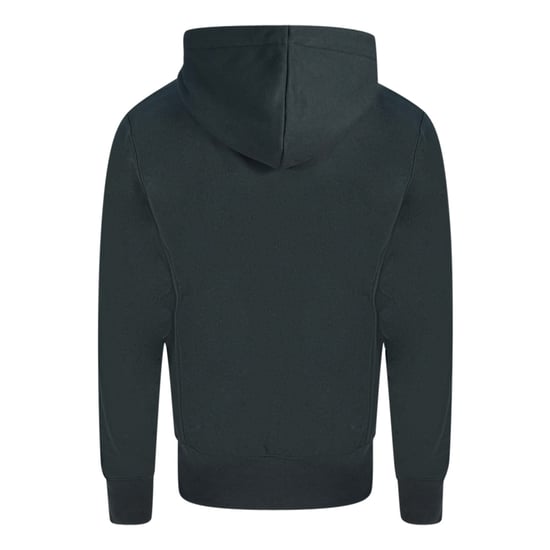 Champion Rome Logo sudadera con capucha negra - Image 2