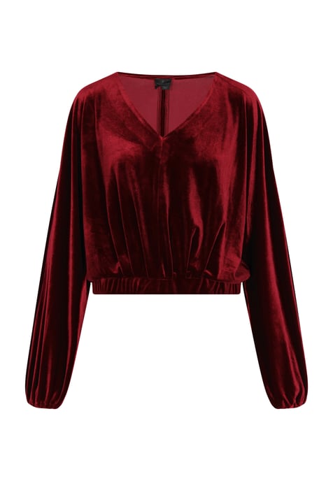 Dreimaster Blouse women dark red - Image 1
