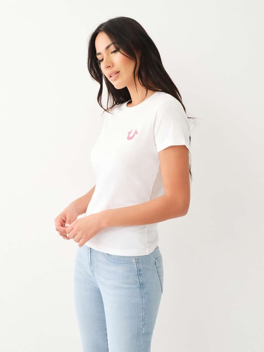 Buddha Puff Tee in White