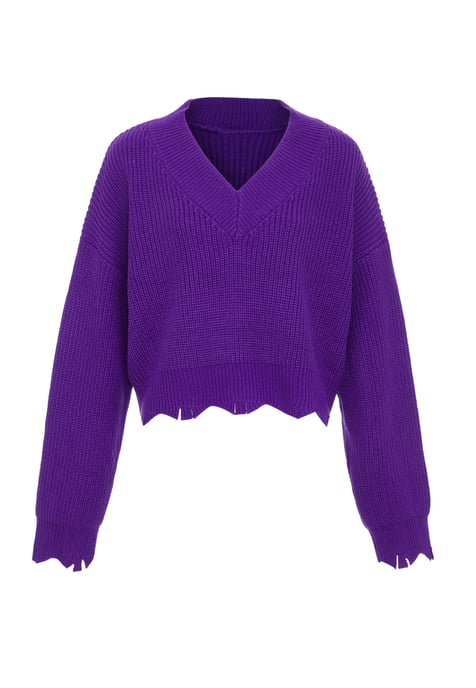Mymo sweater women purple - Image 1