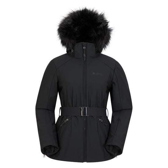 Mountain Warehouse Womens/Ladies Swiss RECCO Ski Jacket (Black) - Image 1