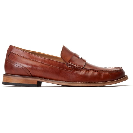 Base London Garfield Leather Men's Burnt Tan Loafers - Image 5