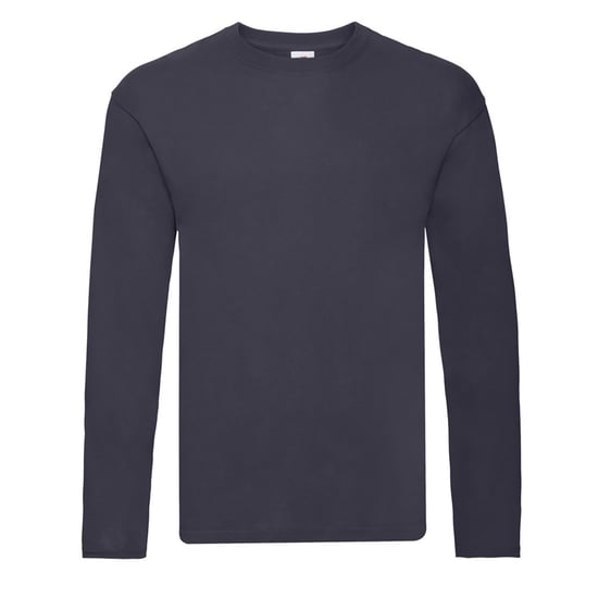 Fruit Of The Loom Mens R Long-Sleeved T-Shirt (Deep Navy) - Image 1