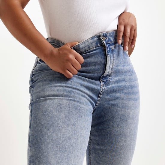 River Island Womens Jeans Plus Size - Blue